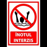 Semn de inotul interzis